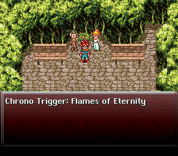 Chrono Trigger - Flames of Eternity (Ver. RC-7D) Title Screen